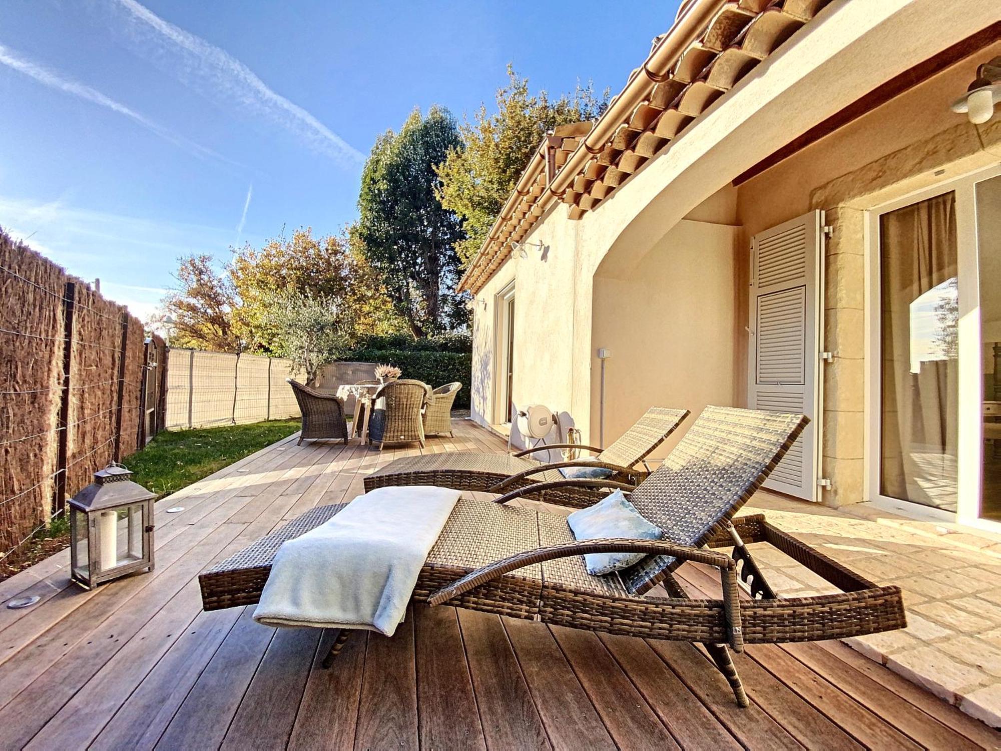 Villa charme et détente à Valbonne Exterior foto